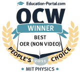 OCW People's Choice Awards: Best OER (Non-Video)