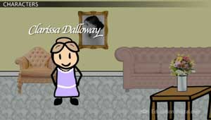 Clarissa Dalloway Illustration Slide