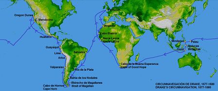 Sir Francis Drake, Explorer: Route, Timeline &amp; Voyage | Study.com