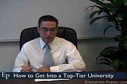 Watch How to Get Into a Top-Tier University Video Video for University of California in Riverside