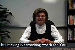 Making Job Networking Work for You Video