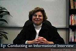 Conducting an Informational Interview Video