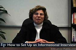 Career Exploration: How to Setup an Informational Interview Video