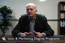 Watch Sales and Marketing Degree and Career Video for Marketing Students Video for Career Information for a Degree in Merchandising Marketing, Sales and Distribution